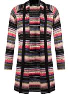 Cecilia Prado Open Front Knitted Cardigan, Women's, Size: P, Black, Acrylic/polyamide/viscose
