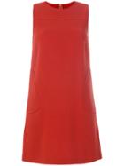 L'autre Chose Mini Shift Dress - Red