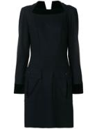 Chanel Vintage Longsleeved Short Dress - Blue