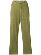 Golden Goose Deluxe Brand Corduroy Trousers - Green