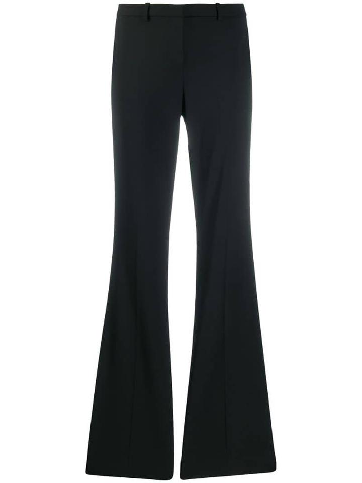 Theory Flare Leg Trousers - Black