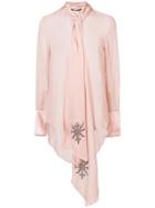 Thomas Wylde Lash Blouse - Pink & Purple