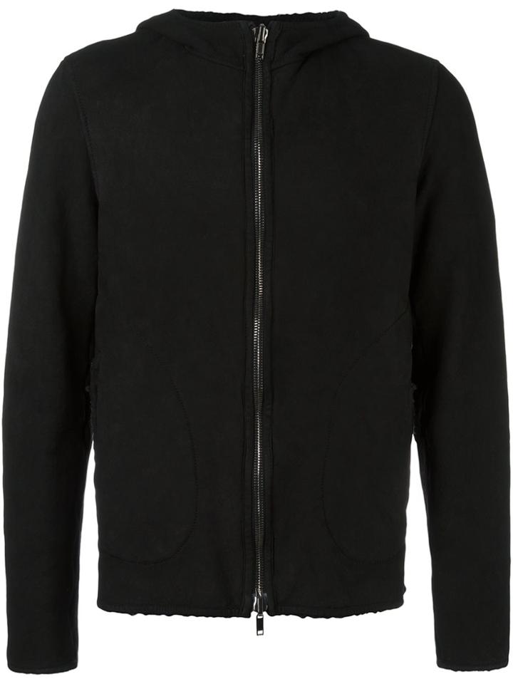Salvatore Santoro Zip Up Hoodie - Black