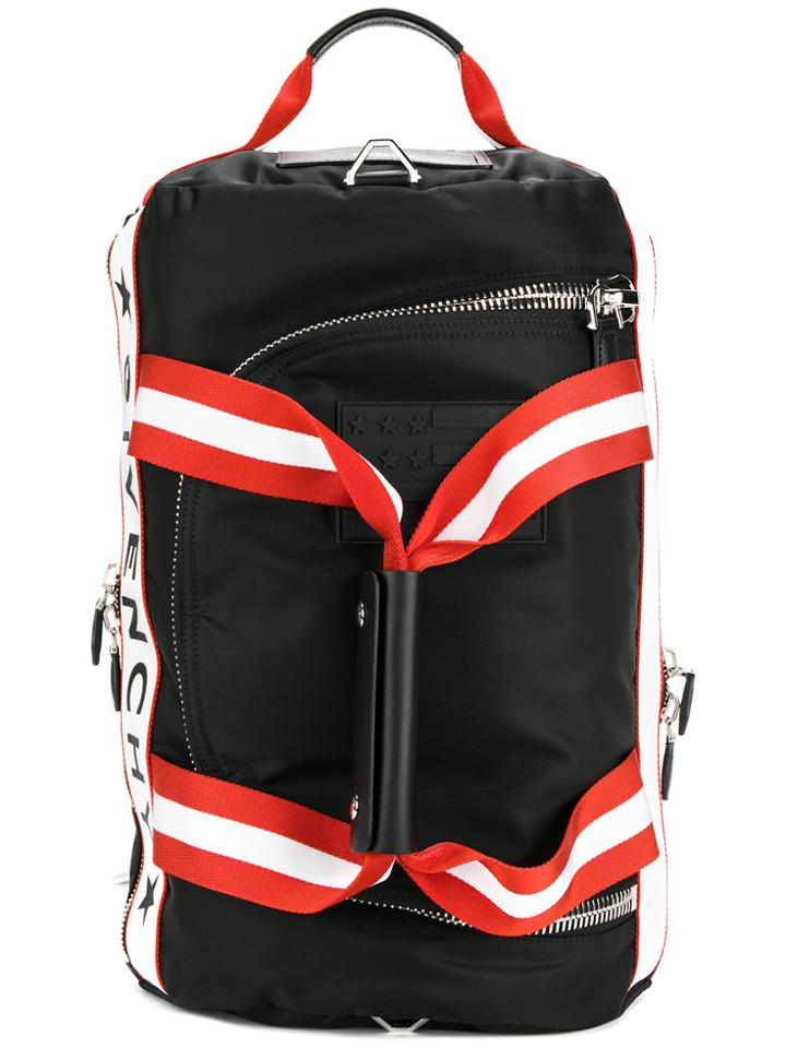 Givenchy Logo Panel Backpack - Black