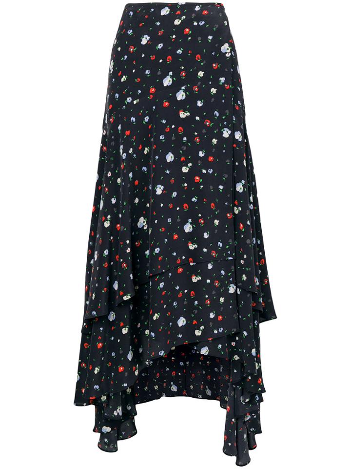 Ganni Nolana Wrap Skirt - Blue