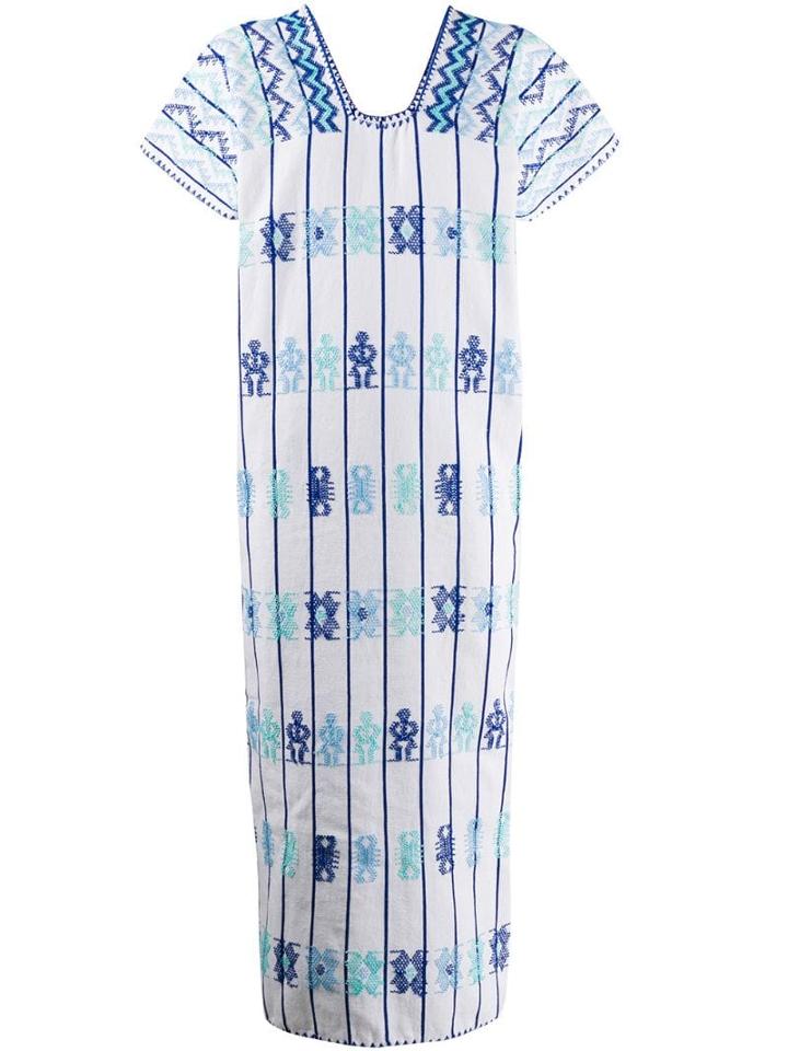 Pippa Holt Kaftan Dress - White