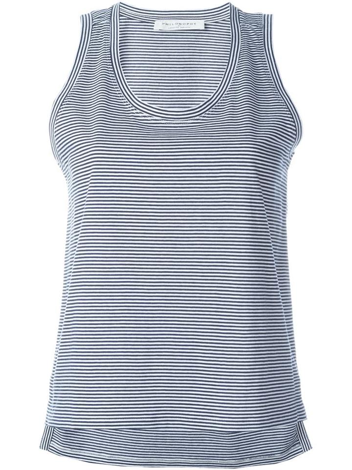 Philosophy Di Lorenzo Serafini Striped Vest