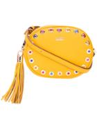 Kate Spade - Studded Shoulder Bag - Women - Leather - One Size, Yellow/orange, Leather