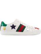 Gucci Ace Low-top Sneaker - White