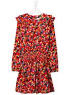 Stella Mccartney Kids Teen Geometric Print Dress - Red