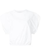 Astraet Structured-sleeve T-shirt - White
