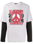 Love Moschino Love Longsleeved T-shirt - Grey