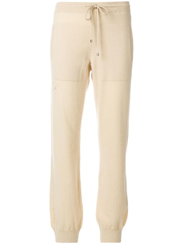 Barrie Romantic Timeless Cashmere Jogging Trousers - Neutrals
