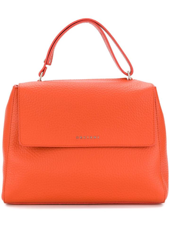 Orciani Flap Tote - Yellow