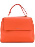 Orciani Flap Tote - Yellow