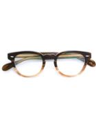 Oliver Peoples 'sheldrake' Glasses, Brown, Acetate