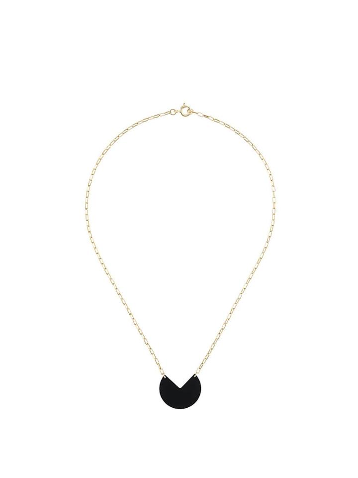 Isabel Marant Pendant Chain Necklace - Metallic
