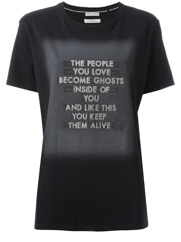 Each X Other 'people You Love' T-shirt - Black