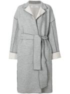 Victoria Victoria Beckham Duster Coat - Grey