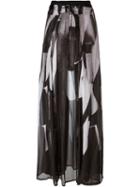 Ann Demeulemeester Edison Radian Skirt, Women's, Size: 38, Black, Silk