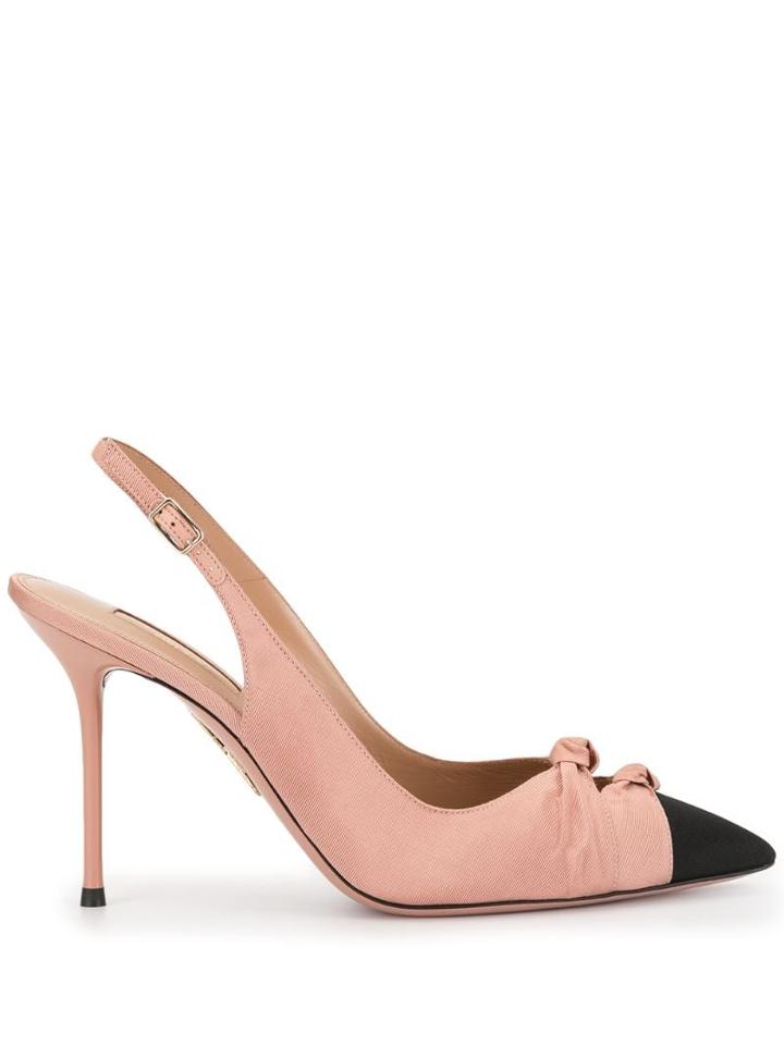 Aquazzura Toe Cap Pumps - Pink