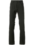 Ziggy Chen Straight Leg Trousers - Grey