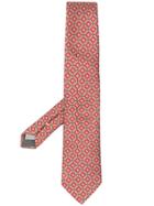 Canali Red Silk Tie
