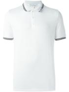 Salvatore Ferragamo Classic Polo Shirt, Men's, Size: Medium, White, Cotton