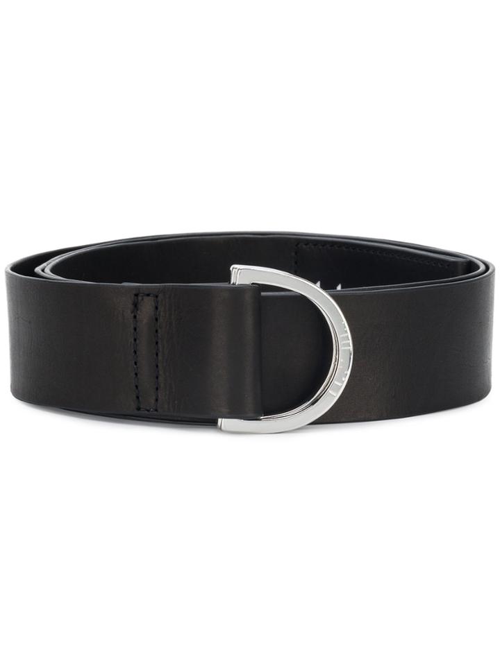 Unravel Project C-buckle Belt - Black