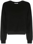Monreal London Boxy Sweatshirt - Black