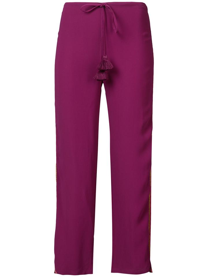 Figue - Goa Trousers - Women - Viscose - L, Pink/purple, Viscose