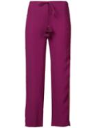 Figue - Goa Trousers - Women - Viscose - L, Pink/purple, Viscose