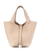 Hermès Pre-owned Picotin Lock Pm Hand Tote Bag - Neutrals