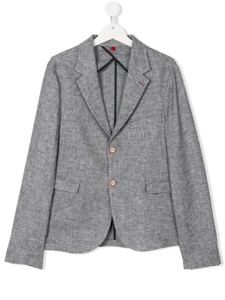 Nupkeet Teen Single Breasted Blazer - Blue