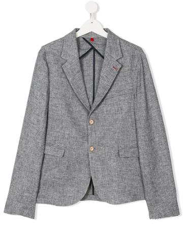 Nupkeet Teen Single Breasted Blazer - Blue