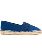 Kenzo Kenzo Paris Espadrilles, Women's, Size: 35, Blue, Cotton/leather/rubber