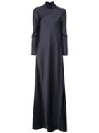 Maison Rabih Kayrouz Cowl Neck Dress - Blue