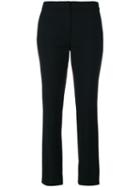 Diane Von Furstenberg Straight-leg Trousers - Black