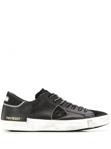 Philippe Model 'love It And Share It' Sneakers - Black