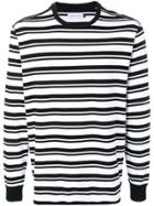 Pop Trading International Longsleeved Striped Jumper - Black