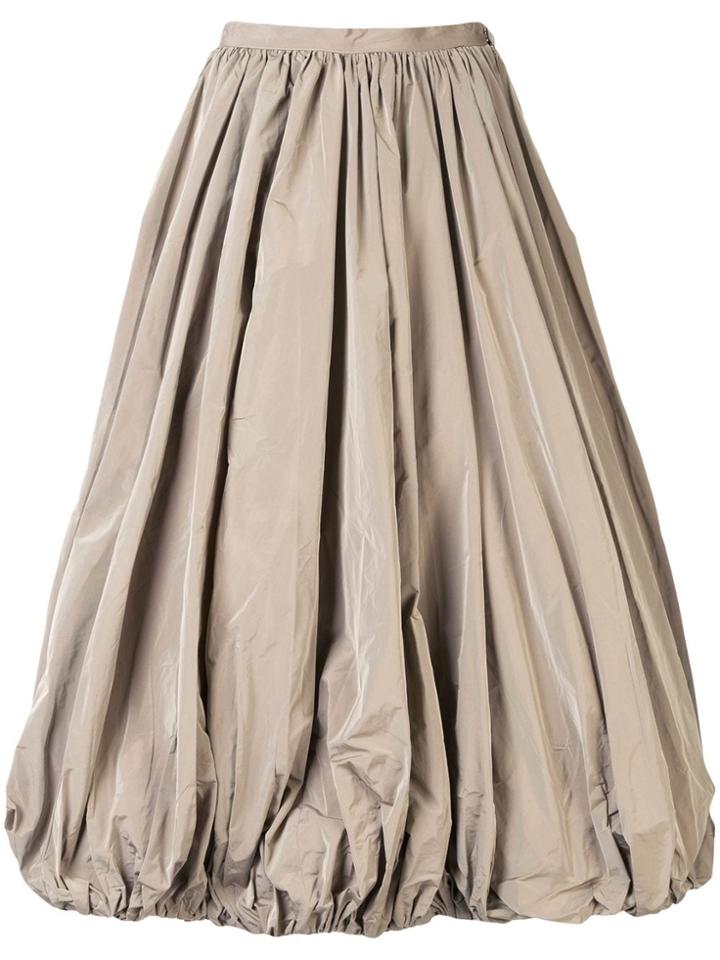 Co Puffball Midi Skirt - Grey