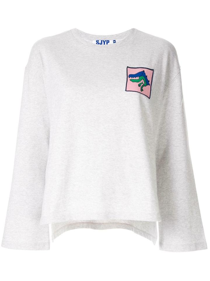 Sjyp Dino Sweatshirt - Grey