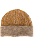 Christian Wijnants Leopard Print Beanie