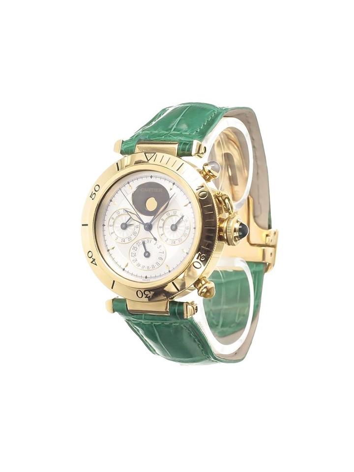 Cartier 'pasha' Analog Watch, Adult Unisex, Yellow