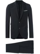 Neil Barrett Two-piece Suit, Men's, Size: 48, Black, Polyester/spandex/elastane/viscose