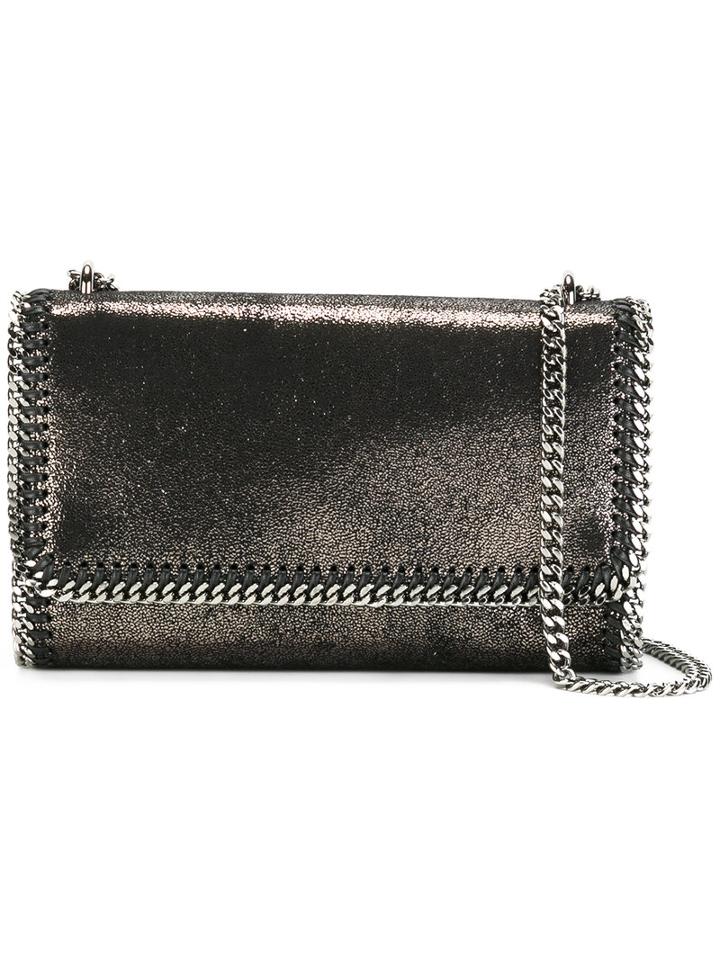 Stella Mccartney Falabella Crossbody Bag, Women's, Grey, Polyester/metal (other)