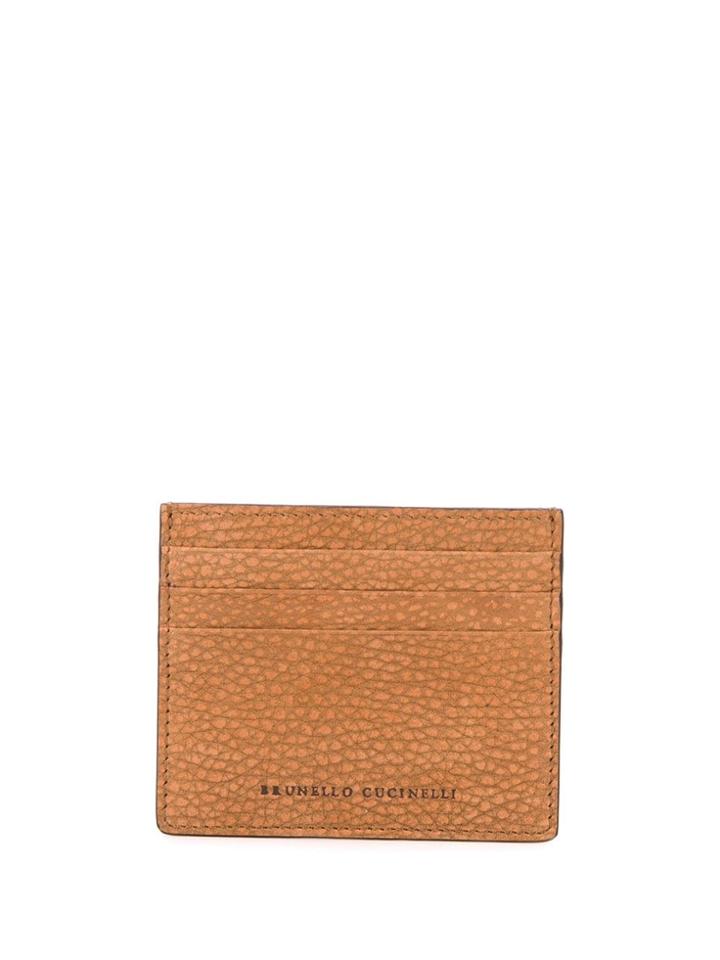 Brunello Cucinelli Classic Cardholder - Neutrals