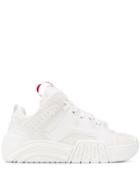 Gcds Logo Patch High-top Sneakers - White