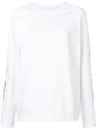 Calvin Klein Jeans Logo Tape Sweatshirt - White
