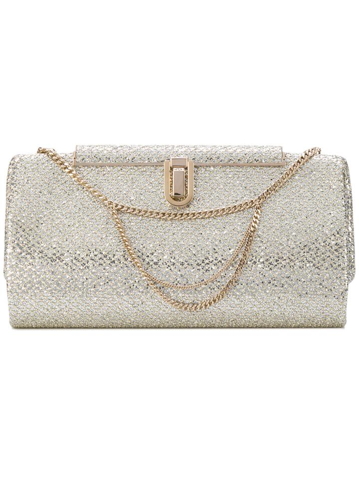 Jimmy Choo Cay Clutch - Metallic